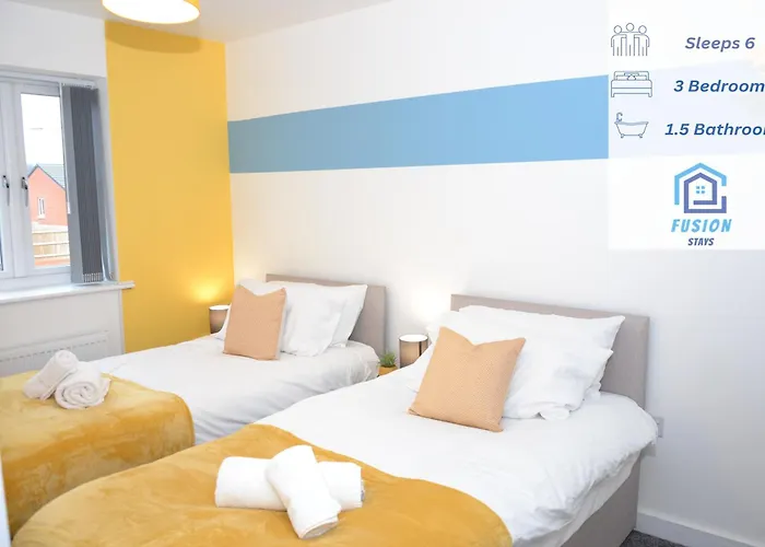 Erasmus House - 3 Bedrooms - City Centre, Netflix, Wifi, Free Private Parking